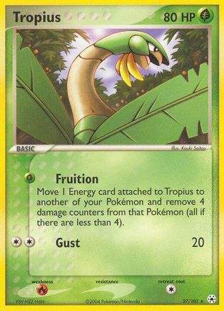 Tropius (27/101) [Hidden Legends] Normal - Rare