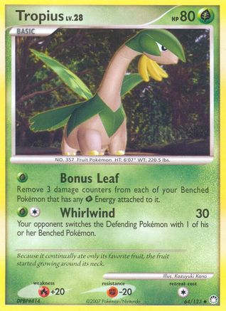 Tropius (064/123) [Mysterious Treasures] Normal - Uncommon