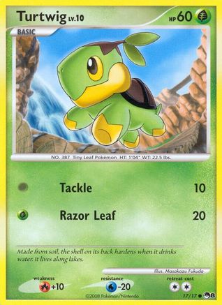 Turtwig (017/17) [POP Series 8] Normal - Common