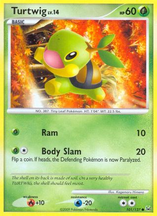 Turtwig (101/127) [Platinum] Normal - Common