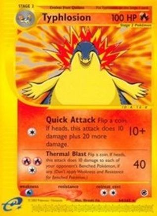 Typhlosion (64/165) [Expedition] Normal - Rare
