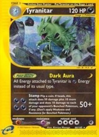 Tyranitar (66/165) [Expedition] Normal - Rare