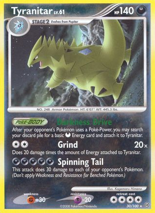 Tyranitar (30/100) [Stormfront] Normal - Rare