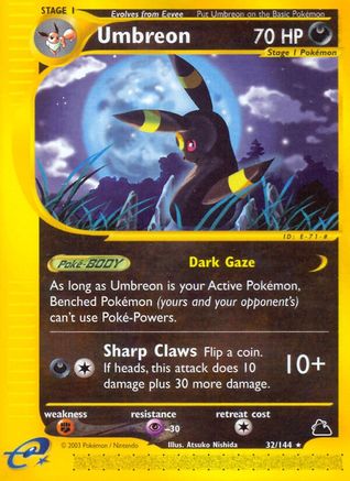 Umbreon (32/144) [Skyridge] Normal - Rare