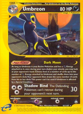 Umbreon (41/147) [Aquapolis] Normal - Rare