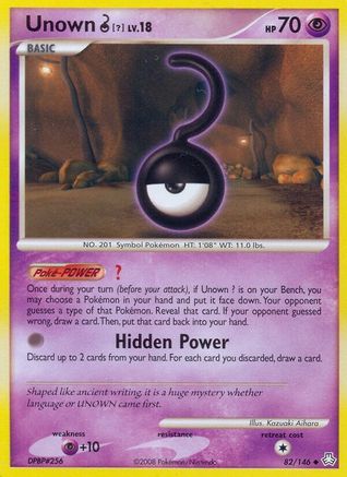 Unown (?) (82/146) [Legends Awakened] Normal - Uncommon