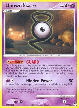 Unown [G] (057/106) [Great Encounters] Normal - Uncommon