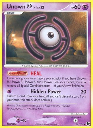 Unown [H] (29/106) [Great Encounters] Normal - Rare