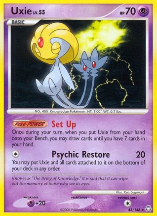 Uxie (043/146) [Legends Awakened] Normal - Rare