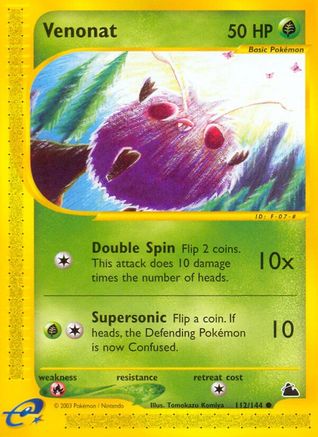 Venonat (112/144) [Skyridge] Normal - Common