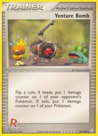 Venture Bomb (093/109) [Team Rocket Returns] Normal - Uncommon
