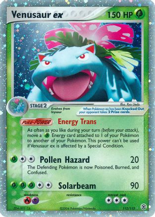 Venusaur ex (112/112) [FireRed & LeafGreen] Normal - Ultra Rare