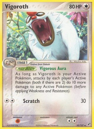 Vigoroth (50/107) [Deoxys] Normal - Uncommon