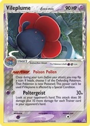 Vileplume (Delta Species) (017/110) [Holon Phantoms] Holofoil - Holo Rare