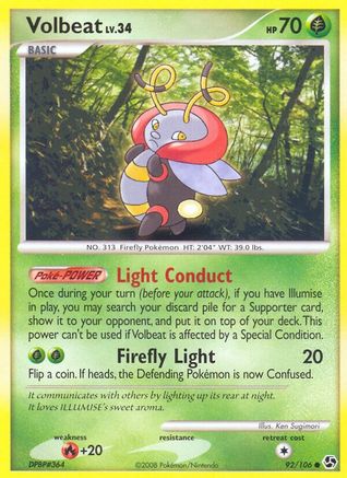 Volbeat (92/106) [Great Encounters] Reverse Holofoil - Common