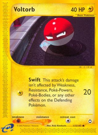 Voltorb (115/147) [Aquapolis] Normal - Common