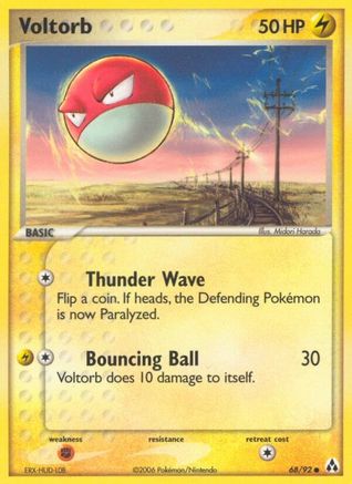 Voltorb (068/92) [Legend Maker] Normal - Common