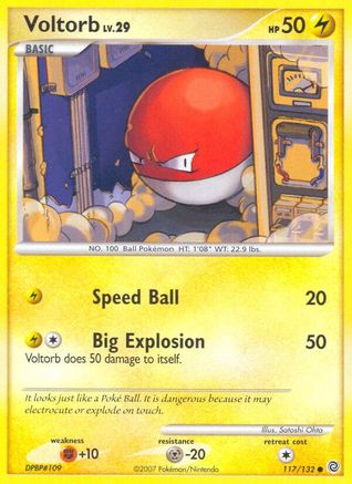 Voltorb (117/132) [Secret Wonders] Normal - Common