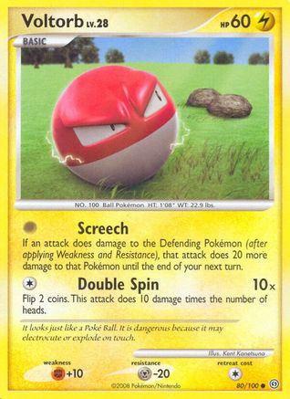 Voltorb (80/100) [Stormfront] Normal - Common