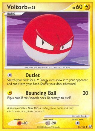 Voltorb (81/100) [Stormfront] Normal - Common