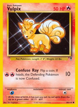 Vulpix (098/110) [Legendary Collection] Normal - Common