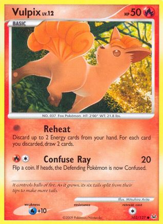 Vulpix (102/127) [Platinum] Normal - Common
