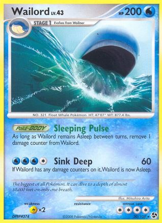 Wailord (30/106) [Great Encounters] Normal - Rare