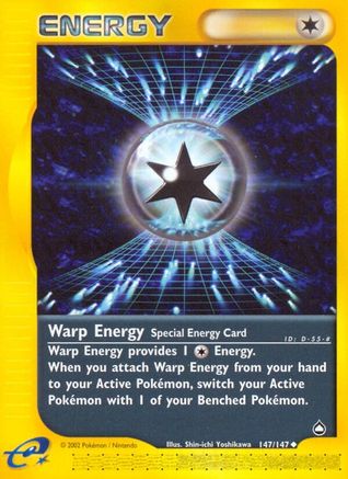 Warp Energy (147/147) [Aquapolis] Normal - Uncommon