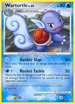 Wartortle (65/127) [Platinum] Normal - Uncommon