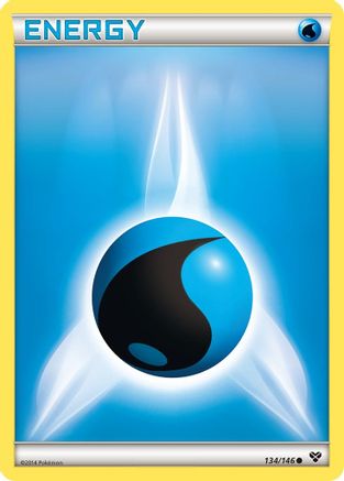 Water Energy (134/146) [XY Base Set] Normal - Common