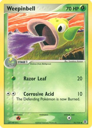 Weepinbell (51/112) [FireRed & LeafGreen] Normal - Uncommon
