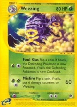 Weezing (070/165) [Expedition] Normal - Rare