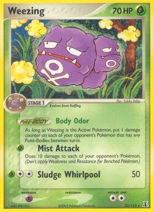 Weezing (033/113) [Delta Species] Normal - Rare