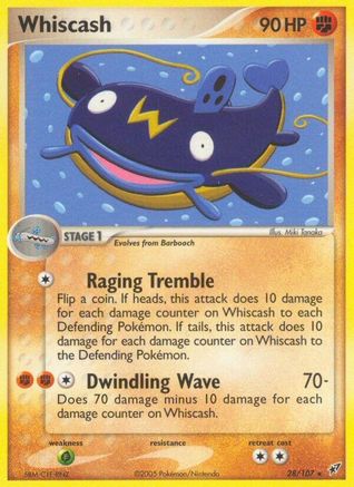 Whiscash (28/107) [Deoxys] Normal - Rare