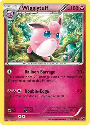 Wigglytuff (90/146) [XY Base Set] Normal - Rare