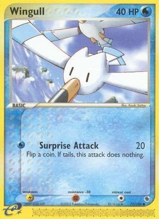 Wingull (077/109) [Ruby and Sapphire] Normal - Common