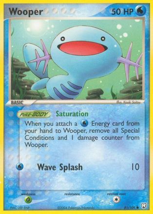 Wooper (081/109) [Team Rocket Returns] Normal - Common