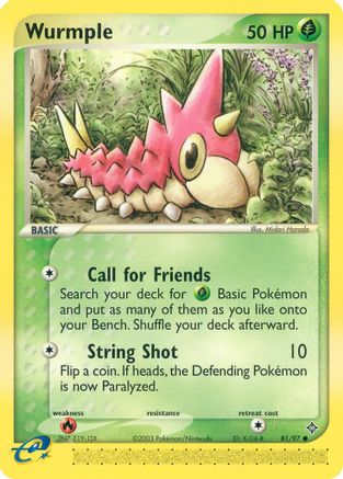 Wurmple (081/97) [Dragon] Normal - Common