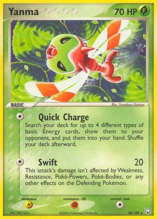 Yanma (028/109) [Team Rocket Returns] Normal - Rare