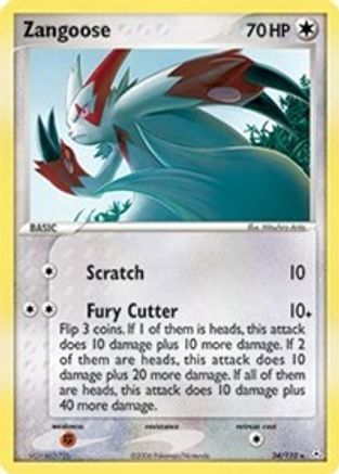 Zangoose (34/110) [Holon Phantoms] Normal - Rare