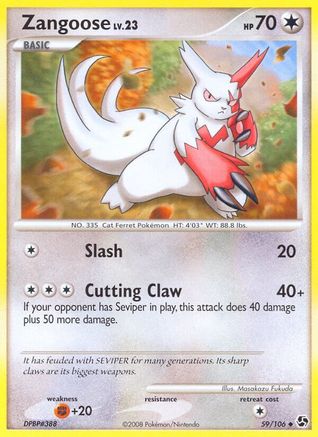 Zangoose (59/106) [Great Encounters] Normal - Uncommon