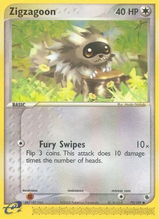 Zigzagoon (79/109) [Ruby and Sapphire] Normal - Common