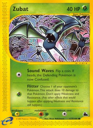 Zubat (117/144) [Skyridge] Normal - Common