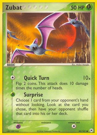 Zubat (83/101) [Hidden Legends] Normal - Common