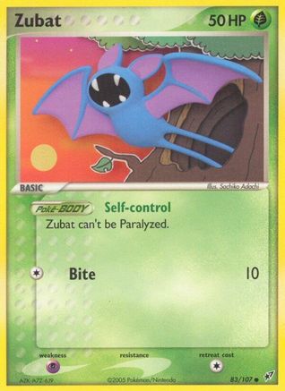 Zubat (083/107) [Deoxys] Normal - Common
