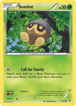 Seedot (005/106) [XY  Flashfire] Normal - Common