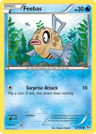 Feebas (022/106) [XY  Flashfire] Normal - Common