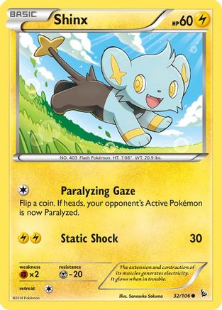 Shinx (032/106) [XY  Flashfire] Normal - Common