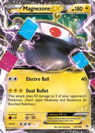 Magnezone EX 035  - Holofoil XY  Flashfire - Ultra Rare