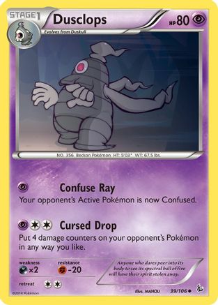 Dusclops (039/106) [XY  Flashfire] Normal - Uncommon